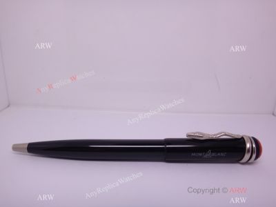 New Style Copy Mont Blanc Heritage Collection Rouge Et Noir Special Edition BLACK Ballpoint Pen
